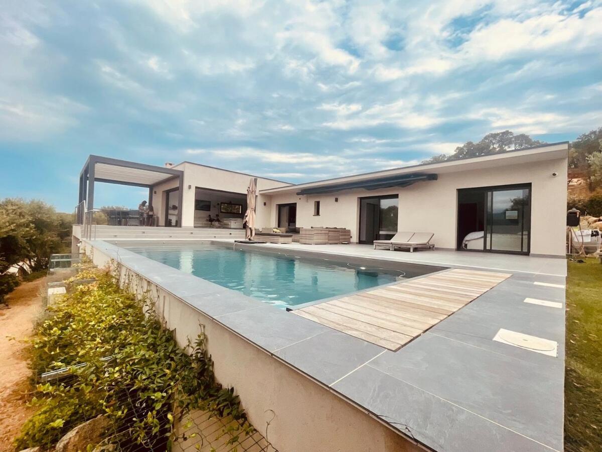 Architect's Villa - 10-12 people - Pool - 4 bedrooms Zonza Dış mekan fotoğraf